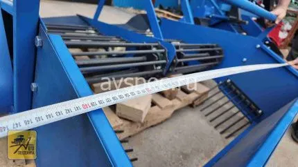 Картофелекопалка транспортерная КМ-2 двухрядная 1400